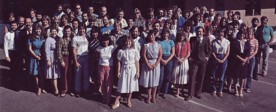 SAGE Computer employees - September 1984