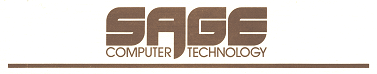 SAGE Computer Technology banner